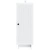 Sideboard White 33 X 34.5 X 90 Cm Particle Board