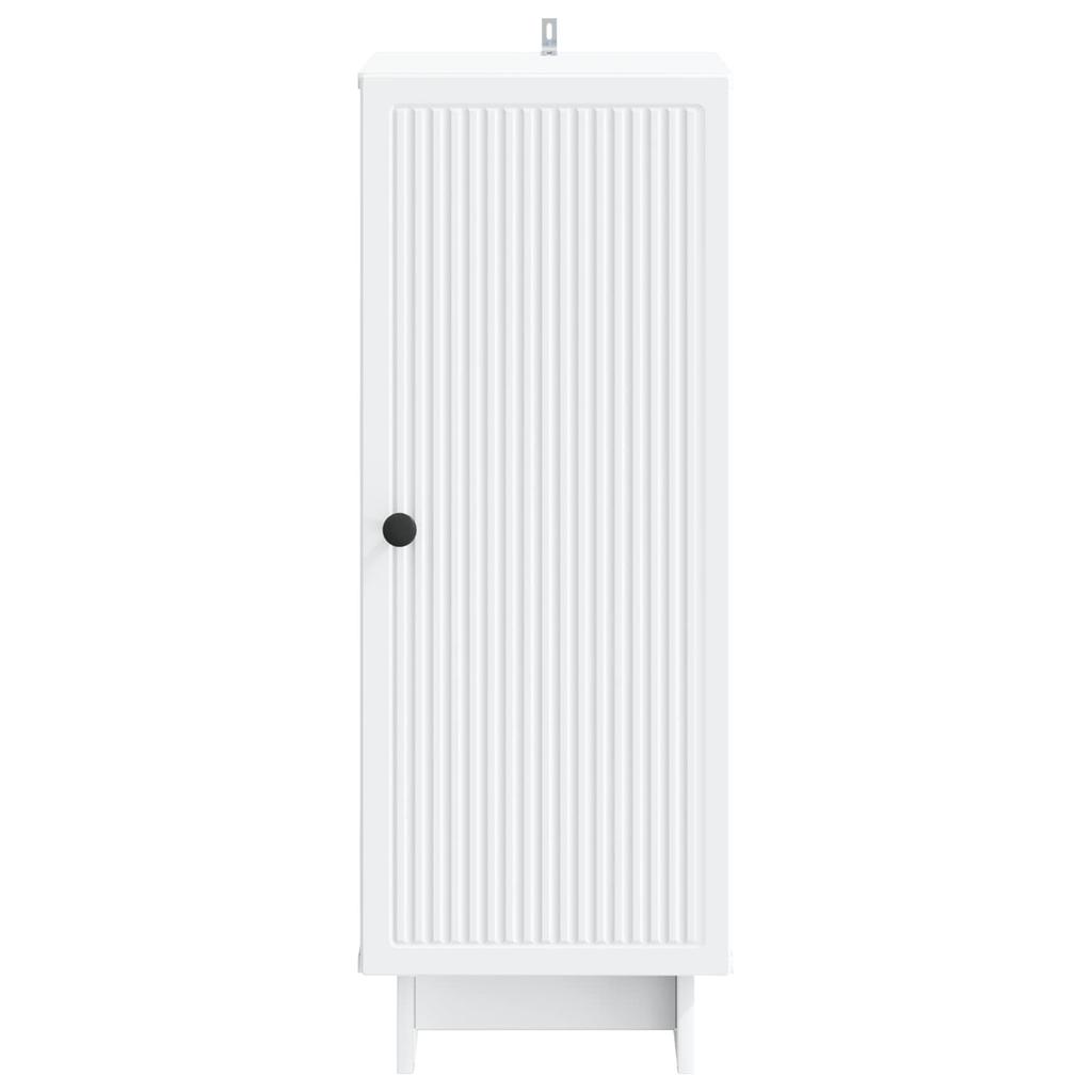 Sideboard White 33 X 34.5 X 90 Cm Particle Board