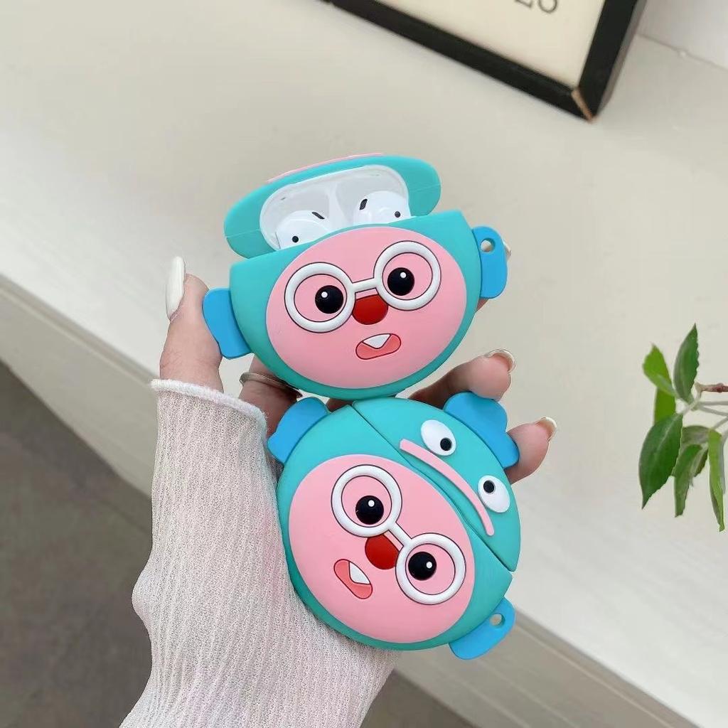 Cartoon glasses clown fish AirPods Pro Apple 1/1/1 generation Bluetooth headset case cute protective case