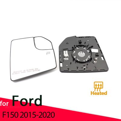 Left Right Door Side Heated Wing Mirror Glass Rearview Rearview Plate for Ford F-150 F150 Ranch Raptor SuperCrew 2015-