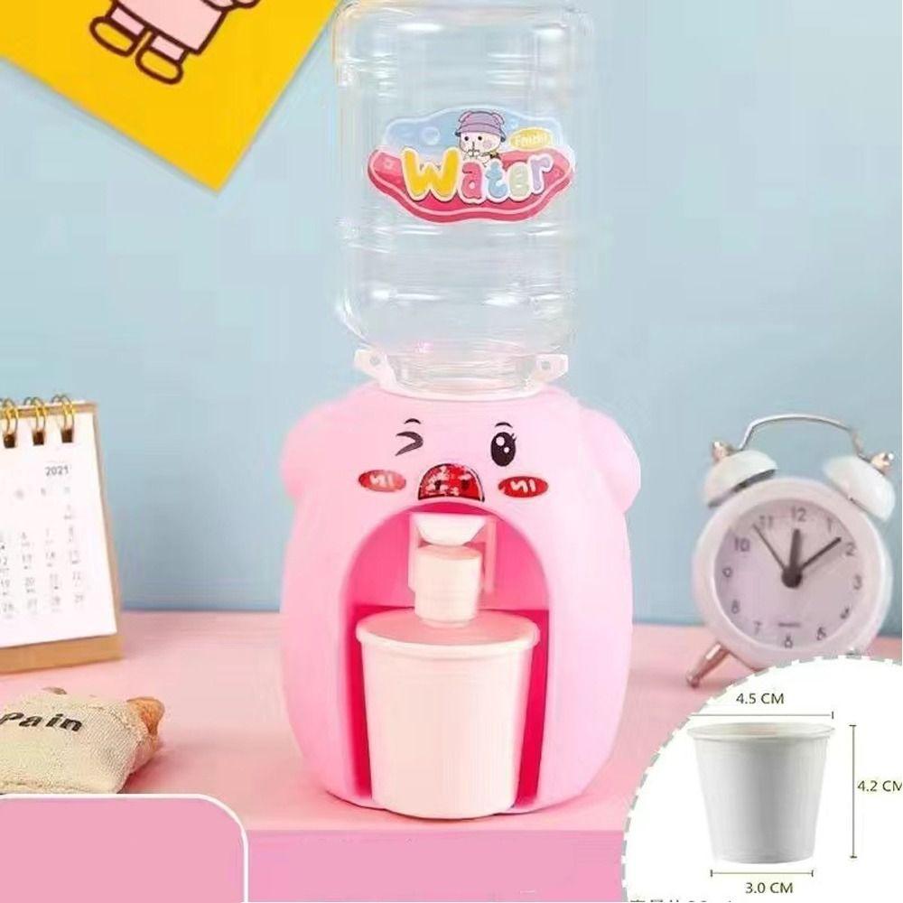 Plastic Water Bottle Pump Hand Press Kitchen Toy Cute Mini Water Dispenser  Children