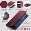 Magnetic Leather Wallet Case for iPhone 16/17 Pro Max (MagSafe Compatible)