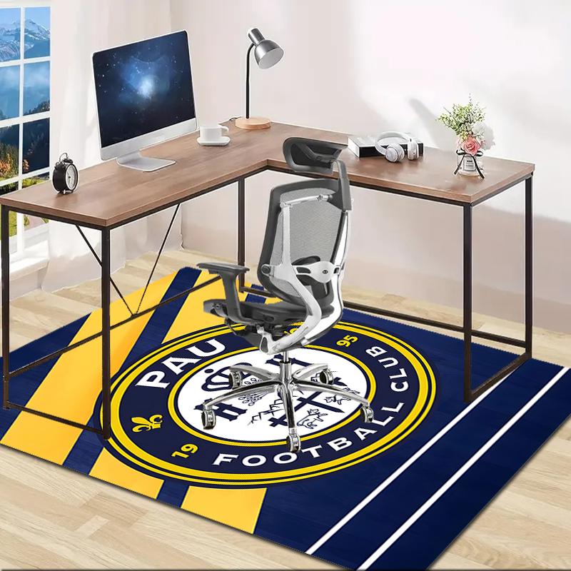 1pc Football Team Design Area Rug - Non-Slip, Soft & Cozy Floor Mat for Living Room, Bedroom, Office - Indoor/Outdoor Decorative Carpet