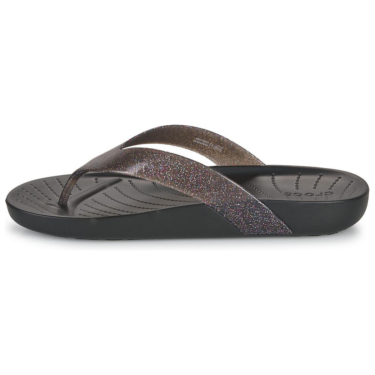 

Crocs Breathable Flip Flops Women Footwear Black 209050-001 39-40