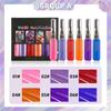 Bestauty   6Pcs x 15ml Hair Mascara Disposable Hair Dye Plant Extraction Easy Coloring Dual Porpose Colorful Mascara