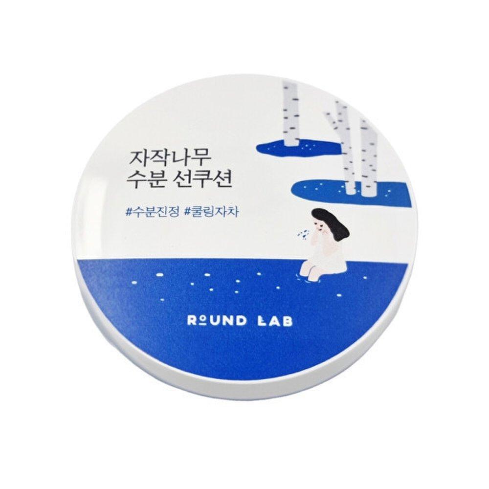 ROUND LAB Birch Moisture Sun Cushion 15g SPF50+ Moist Moisture Sun Cushion
