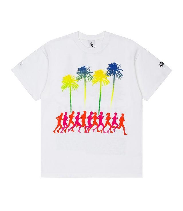 Nike Stussy Douglas Firs to Palm Trees T-Shirt White XS