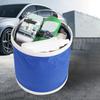 Oxford Cloth Car Folding Bucket Space Saving Water Sprinkling Bucket Folding Water Bucket  Fishing