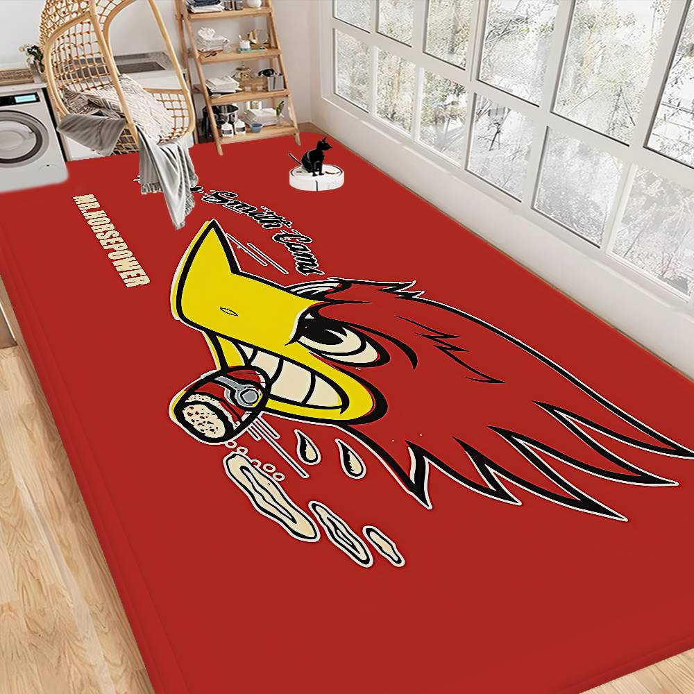 Mr H-Horsepower Room Mats Nordic Style Home Doormat Bathroom-Toilet Mats Bedroom Hotel Decor Mat