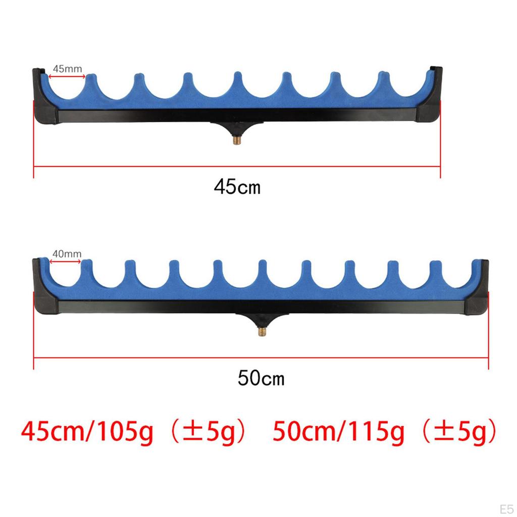 Fishing Rod Holder for 8/10 Rods Universal Carp Tripod Pole Head Rack Support