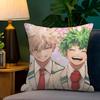 Deku Bakugou Shouto Hero Academia Pillow Gifts Home Office Furnishings Bedroom Sofa Car Cushion Cover Case 45x45cm