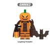Halloween Pumpkin Zombie Minifigure Building Blocks Toy Set KF6175 6176 PG8171 PG8174.