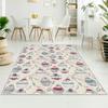 Dekoratives spezielles Design, moderne Bodenteppiche, gemusterte, rutschfeste Unterseite, waschbar