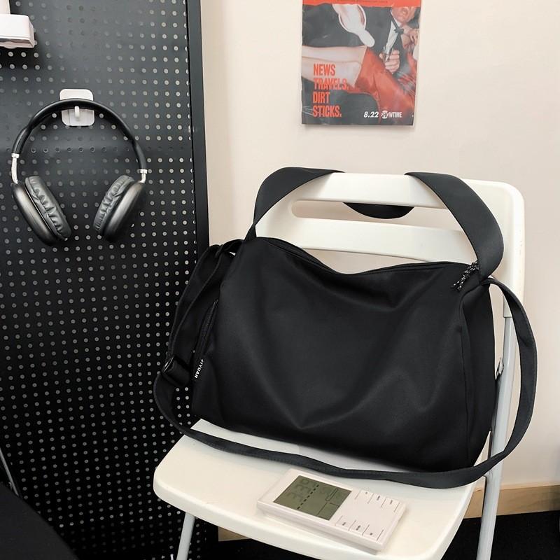 Ielgy Leisure Large-Capacity Travel Bag All-Match Simple Cross-Body Sports Yoga Gym Bag Waterproof Backpack