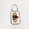 Customized DIY Peace & Joy Leather Keychain Keyring Car Accessory Gift