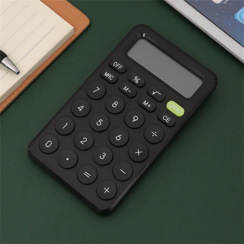 Calculator Learning Office Calculator Accounting Mini Portable 8 Display Large-screen Calculator Fashion Candy Color