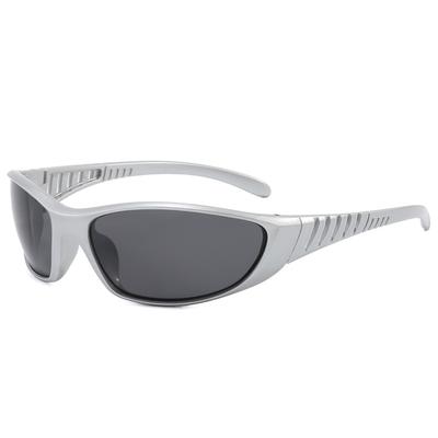 New Arrival Y2K Sports Punk Sunglasses Women Designer Square Goggle Men Luxury Brand Sun Glasses Colorful Mirror Fashion Eyewear