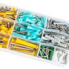 Small Yellow Croaker Nylon Expansion Screw and Bolt Set with Mixed Expansion Tubes
