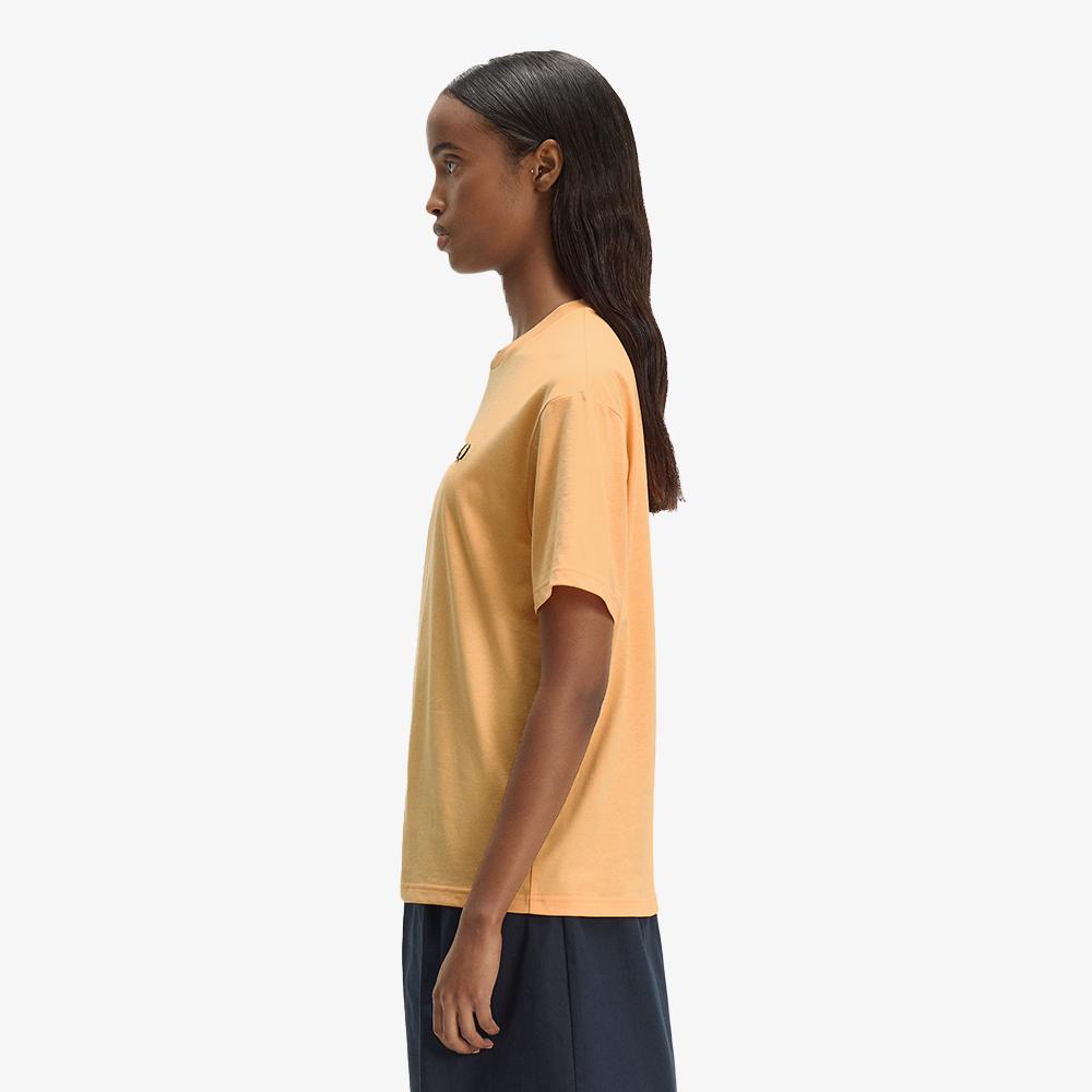 FRED PERRY [Womens] Crewneck T-Shirt - Peach Afpf2611142-25A