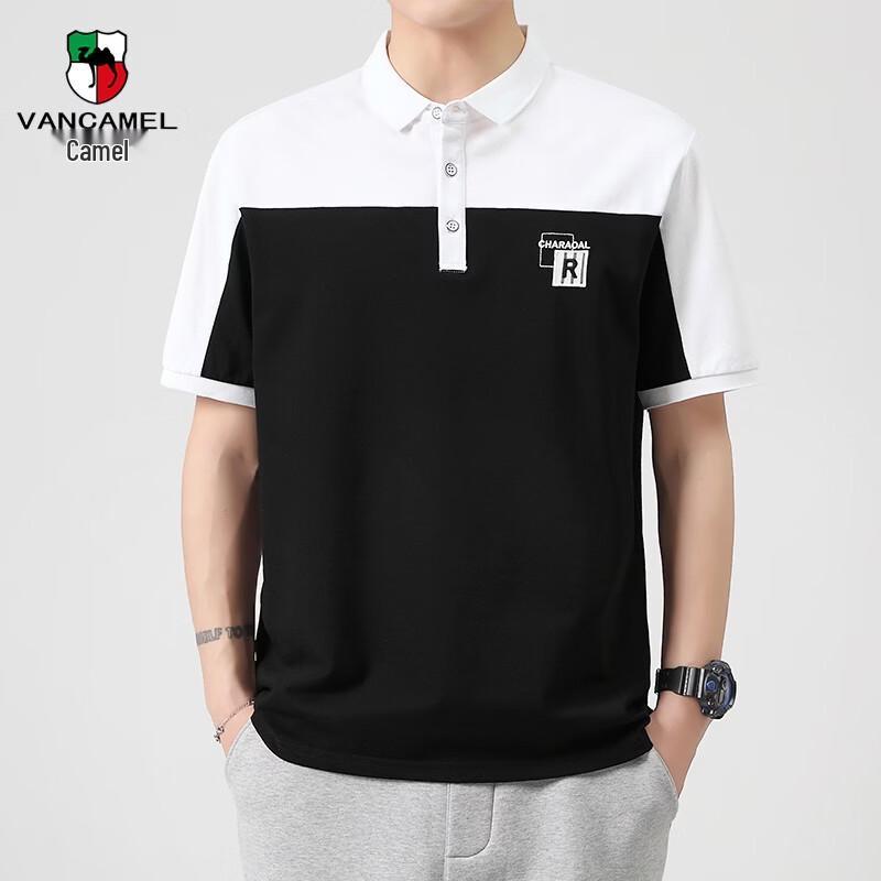 VANCAMEL Men s Short Sleeve Business Polo Shirt 3XL