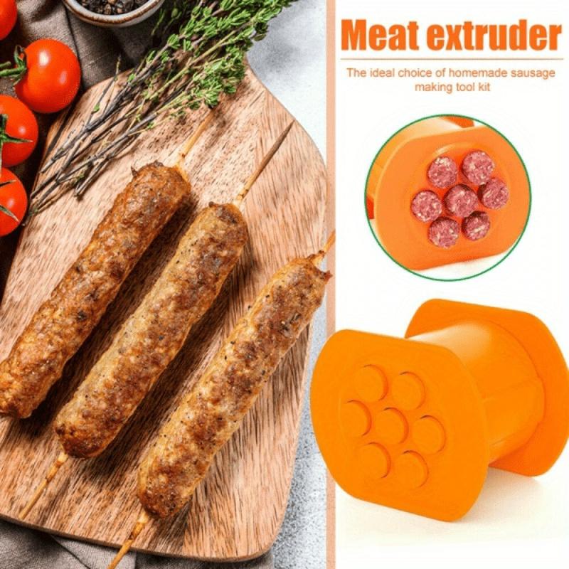 Macchina per Hot Dog Pressa per Salsicce Estrusore per Strisce di Carne Strumento Fai-da-te da Cucina Salsiccia Fatta in Casa Gadget da Cucina