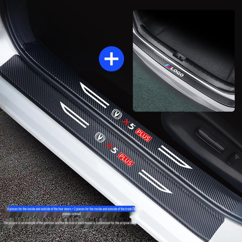 2024 Changan X5 PLUS Interior Accessories: Door Sill Protector Stickers & Decorative Enhancements