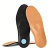 Arch Support Insoles for Men and Women - PU Orthopedic Cushioned Insoles, Flat Feet Correction Inserts for Casual & Dress Shoes