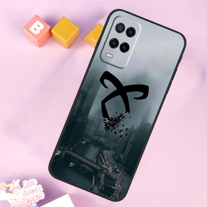 Angelic Rune Shadowhunters Case For Oppo A17 A57 A16 A76 A96 A60 A40 A80 A18 A38 A58 A78 A98 A15 A54 A74 A94 A6 A5 Pro