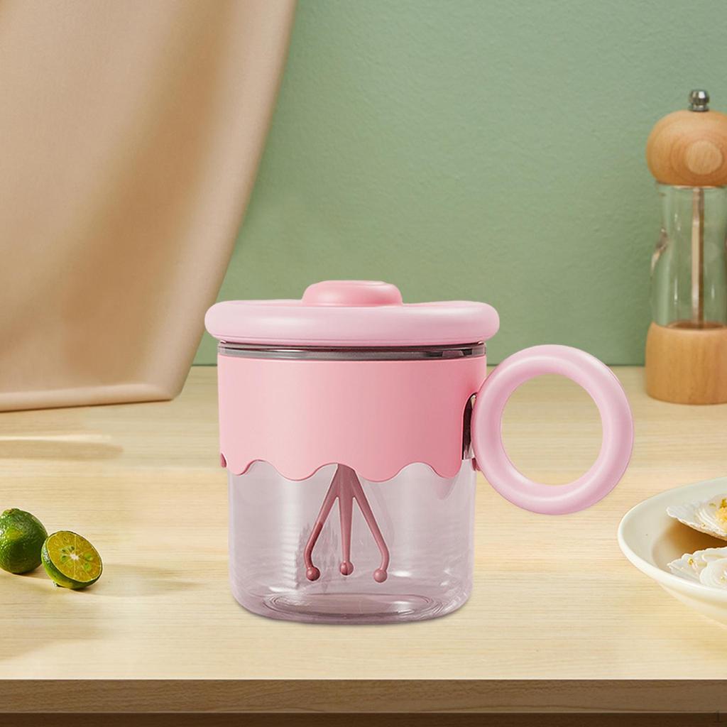 With Lid, Automatic , 400ML Lightweight for Protein Powder, Coffee, Kitchen