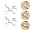 2 Pezzi Aeroplano a Elastico Modello Biplano Giocattoli per Bambini (Modello casuale)