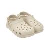 Crocs Duet Max Clog Soft Comfortable Versatile Clogs Unisex Clogs Cement-Gray 208776-160