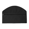 1pc Hidden Storage Hanger Bag - Black Fabric/Polyester Organizer for Money, Documents, Bills, Watches & More - Secure & Discreet Wardrobe Solution