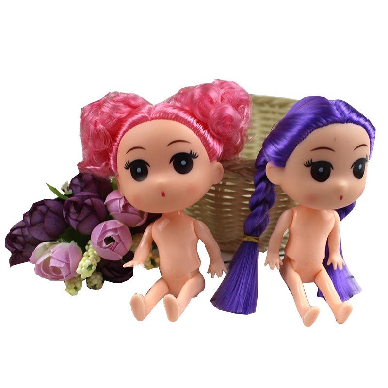 12CM Unisex Confused Doll DIY Kit with Cake Skirt - Children's Toy