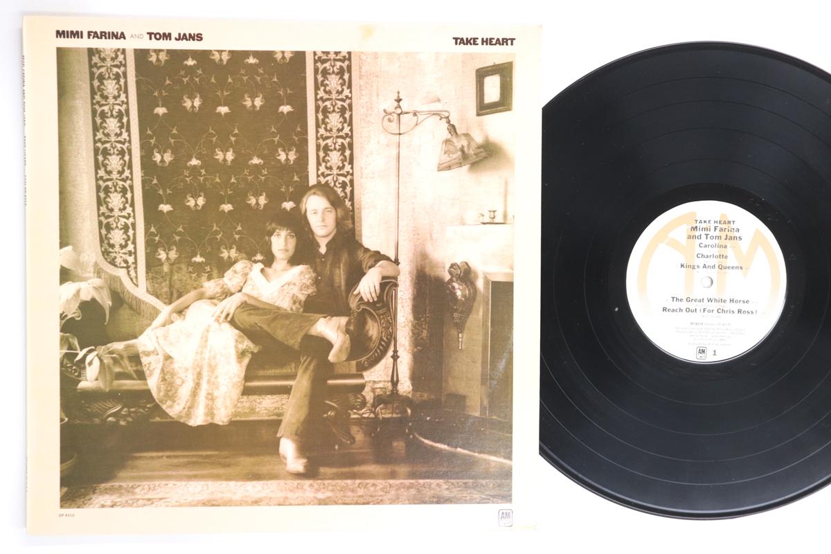 

LP Record MIMI FARINA TOM JANS Take Heart SP4310 AM 1971 US Rock Used