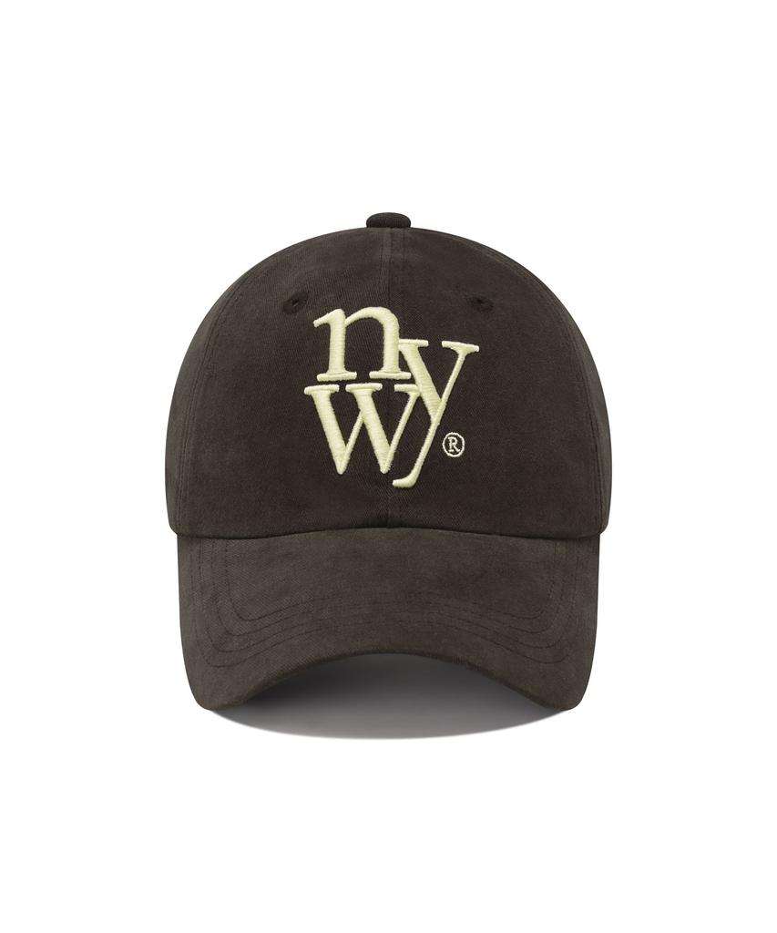 Nyuyogwogseu Logo Ball Cap _Brown