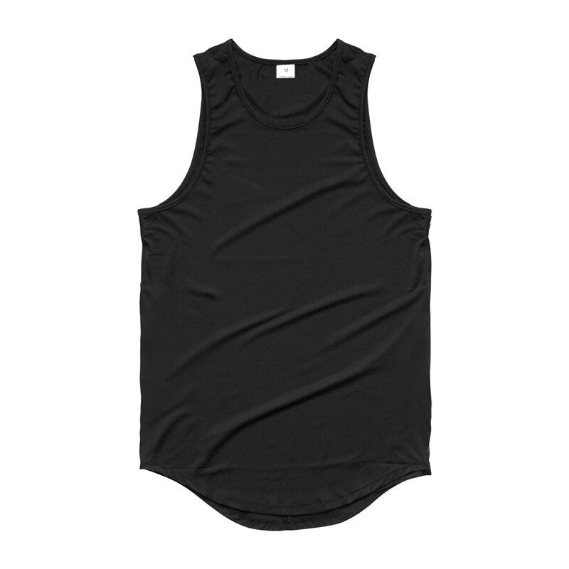 Muscleguys Simple Design Summer Cotton Trend Sports Breathable Fitness Vest Printing Wide-shoulder Tank Top Men's Tight-fitting Outer Wear