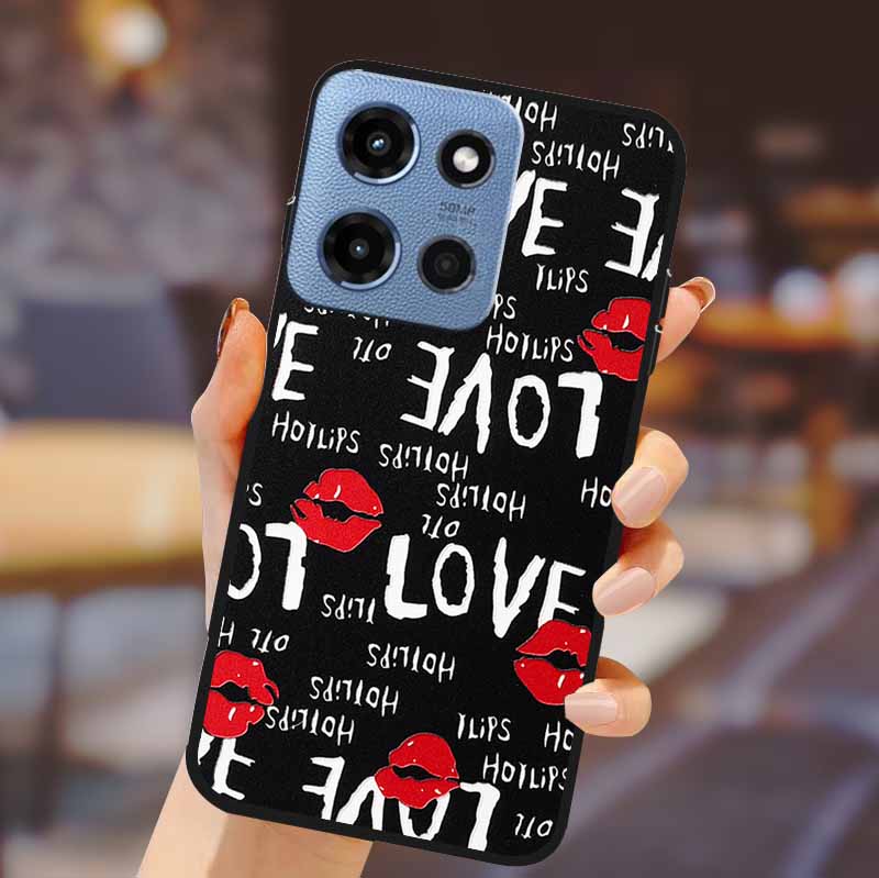 For Motorola G 5G 2025 Phone Case Bumper Soft TPU Silicone Back Cover 3D Flower Emboss Shell For Motorola Moto G 5G Fundas Coque