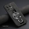 For Magsafe Wireless Charging Cover For Realme GT 8 Pro PU Leather Shockproof Ring Stand Holder Phone Case For Realme GT8Pro
