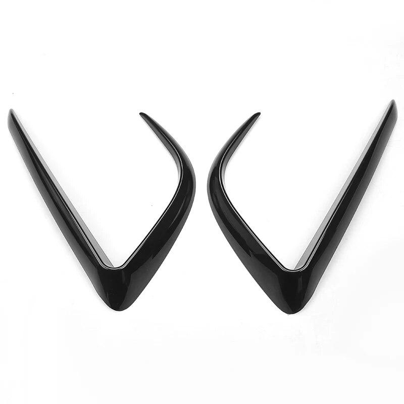 Futhope Lama de aer Lampă de ceață Sprânceană Deflector de vânt Protecție Pentru Tesla Model 3 Y 2018-2023 Modificare Automobil Reambalare