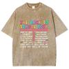 Estilo Moda Verano Camiseta Mujer Oversize Holgada Manga Corta Unisex Estilo Harajuku Top Vintage Personalidad