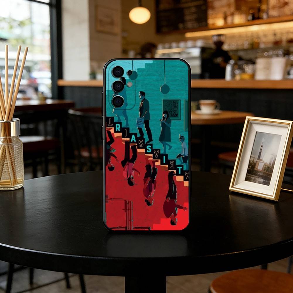 

Artistic inspiration Phone Case Black Silicone Soft For Samsung S25,S24,S21,S22,S23,S30,Ultra,S20,Plus,Fe,Lite Samsung S24ULTRA