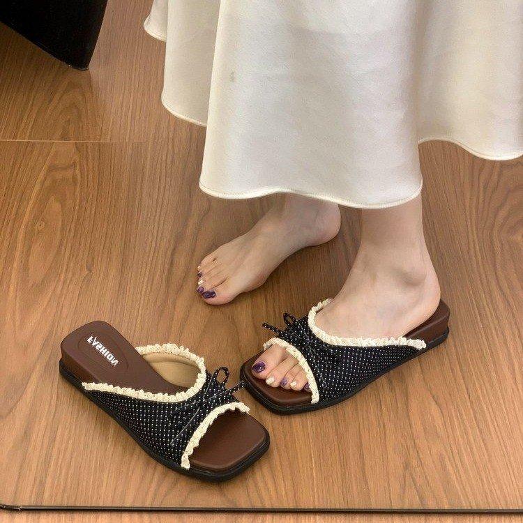Flip-flops Women s Shoes, New Style, Thick-soled Shoes 35