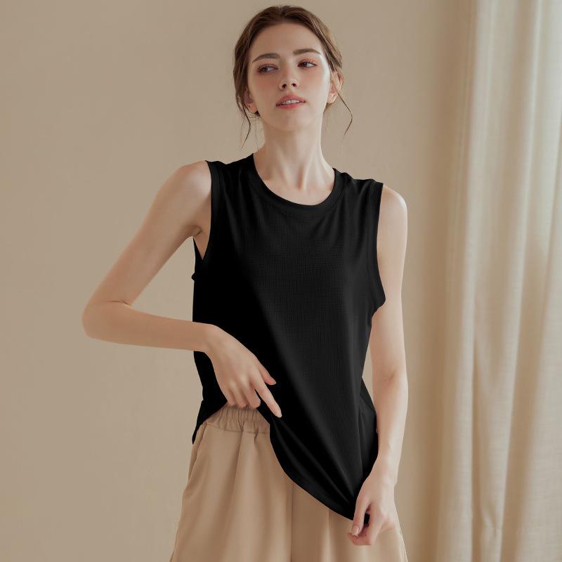 

Women s Quick-Dry Sleeveless Sports Tank - 2025 Yoga Cover-Up Fitness Top Extra Large