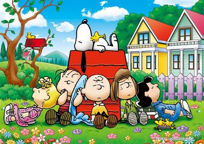 Epoch Jigsaw Puzzle PEANUTS Snoopy Nap Time X with and Score Ticket 108-Piece (18.2 25.7 Cm) 03-048 Glue, Spatula,