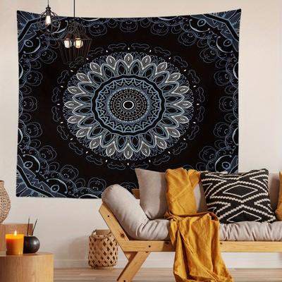 Mandalas Pattern Tapestry Background Cloth Hanging Cloth Bedroom Bedside Decorative Wall Cloth Rental Dormitory Tapestry