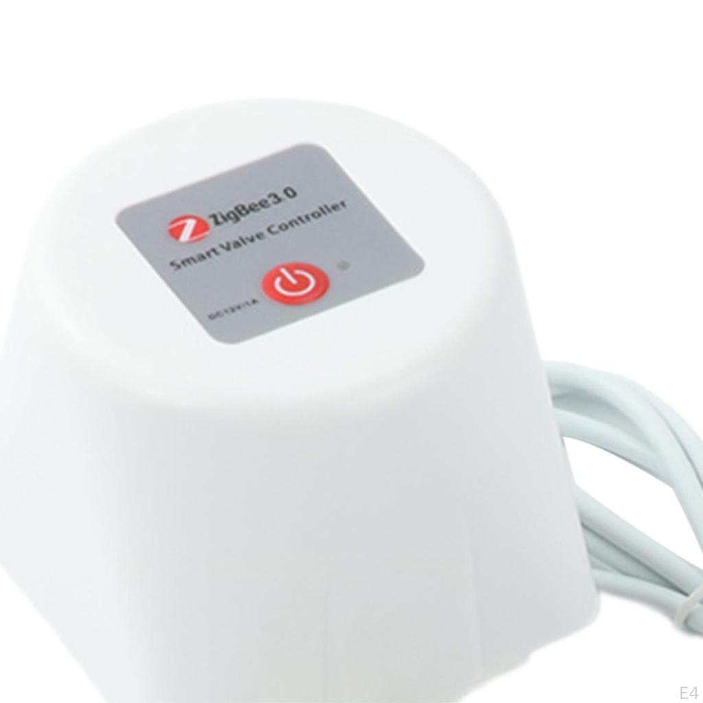 Smart Water Gas Valve Phone Remote Control On Off Timing Function Controller Black