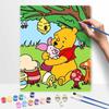 Disney Oil Painting Kit Painting WinnieThePooh Piglet Home Bedroom Wall Decor Gift