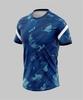 Simple and Fashionable Men's Outdoor 3D Printed Short-sleeved Large-sized Breathable Casual Sports T-shirt for Family Wear