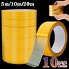 1-10Rolls Grid Double Sided Heavy Duty Tape Super Sticky Transparent Tape No Residue On Walls Fabric Tape for Home Repair
