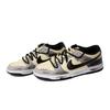 Nike Dunk Walking Planet, Ashen Ruins Slip Resistant Low top Skateboard Shoes Men's Black Gray Yellow DD1391-100(Team1492-)